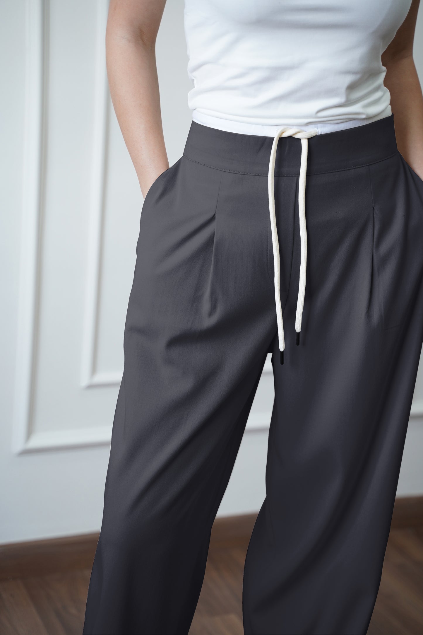 Boxer Trousers In Gray