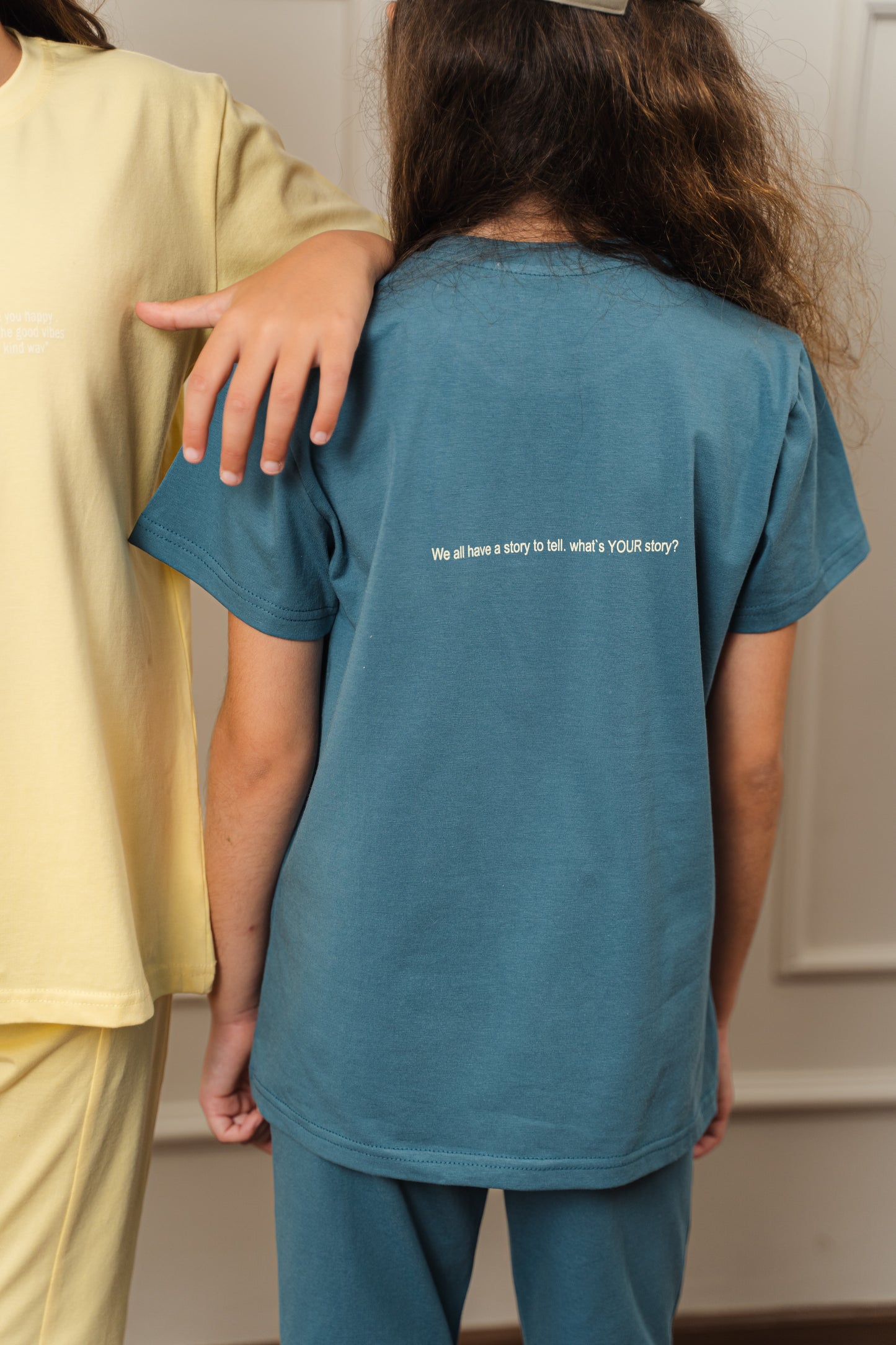 Girls T- Shirt l Petrol Blue