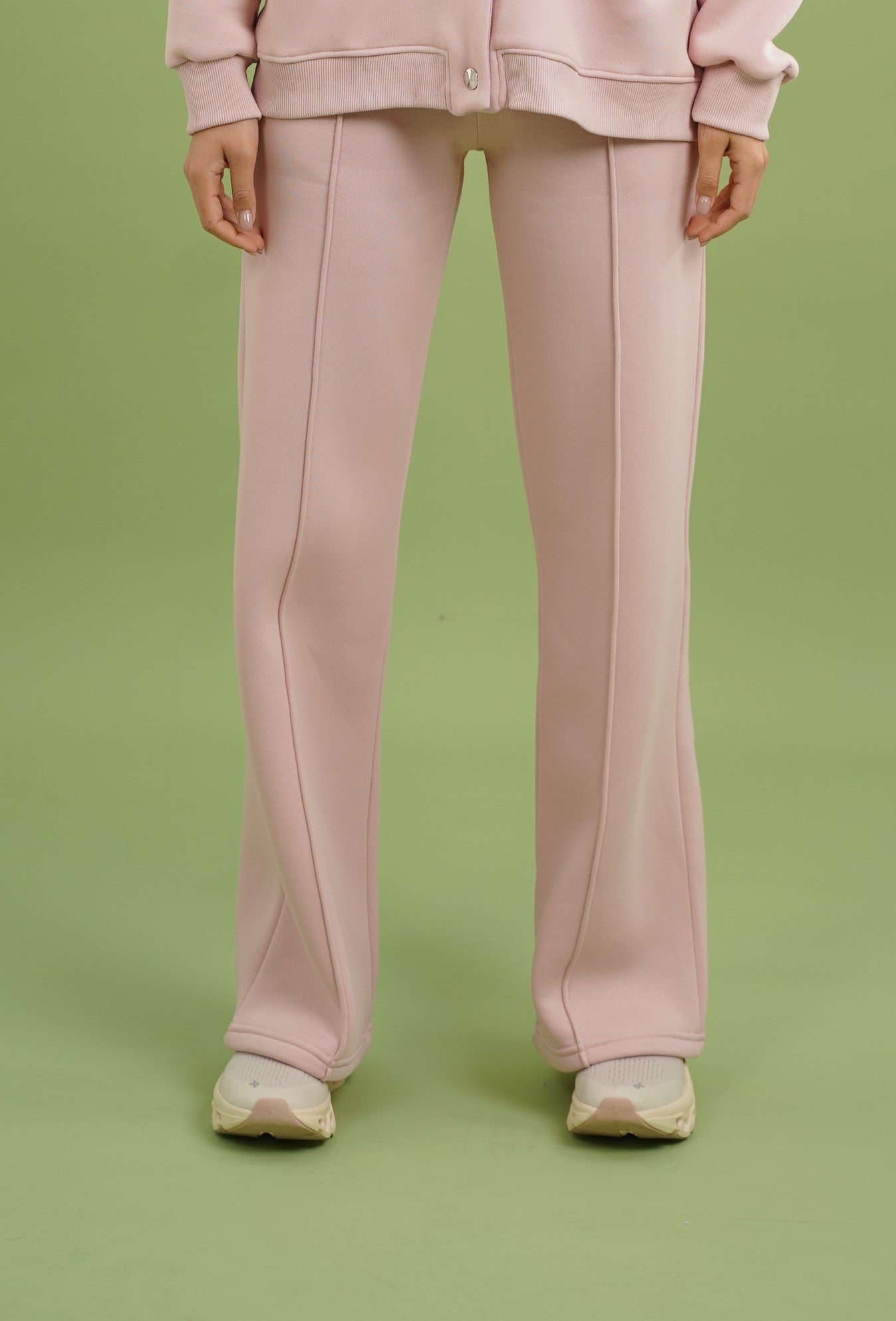 Dropped Shoulder Button Pants | Cashmere