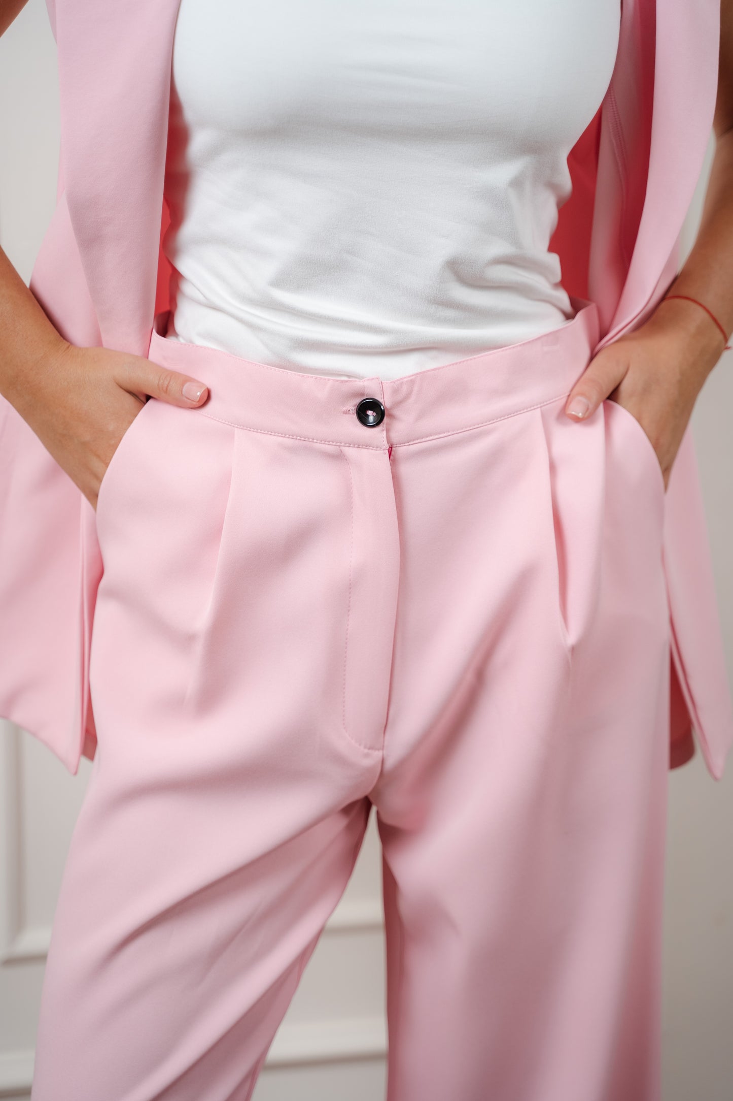 Classic Pants In Pink