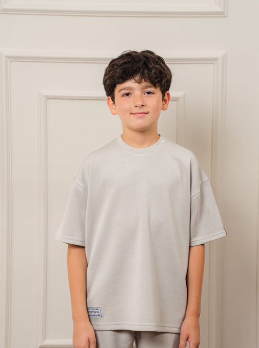 Kids Jersy T-Shirt l Gray