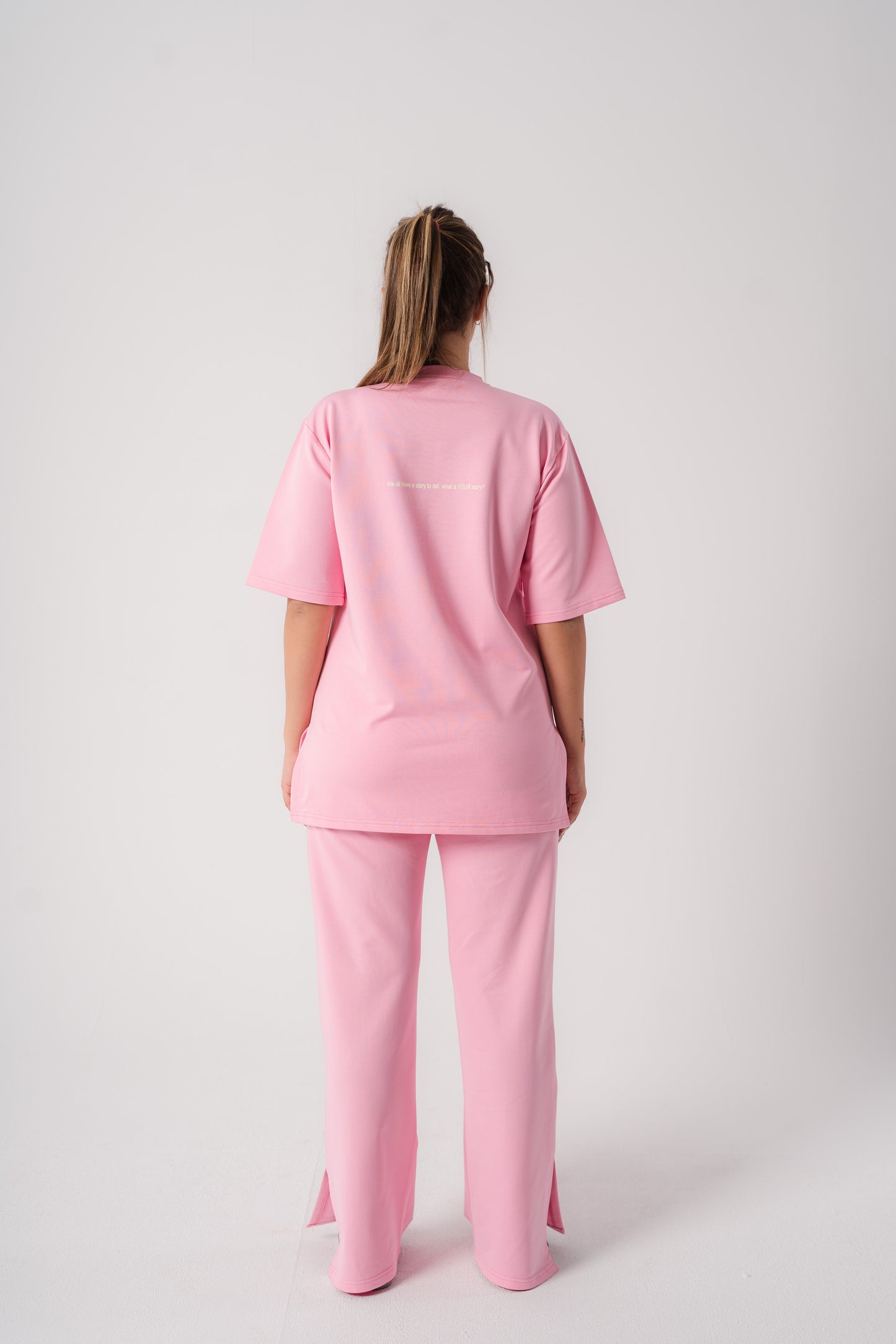 Cotton Everyday Tracksuit I Pink