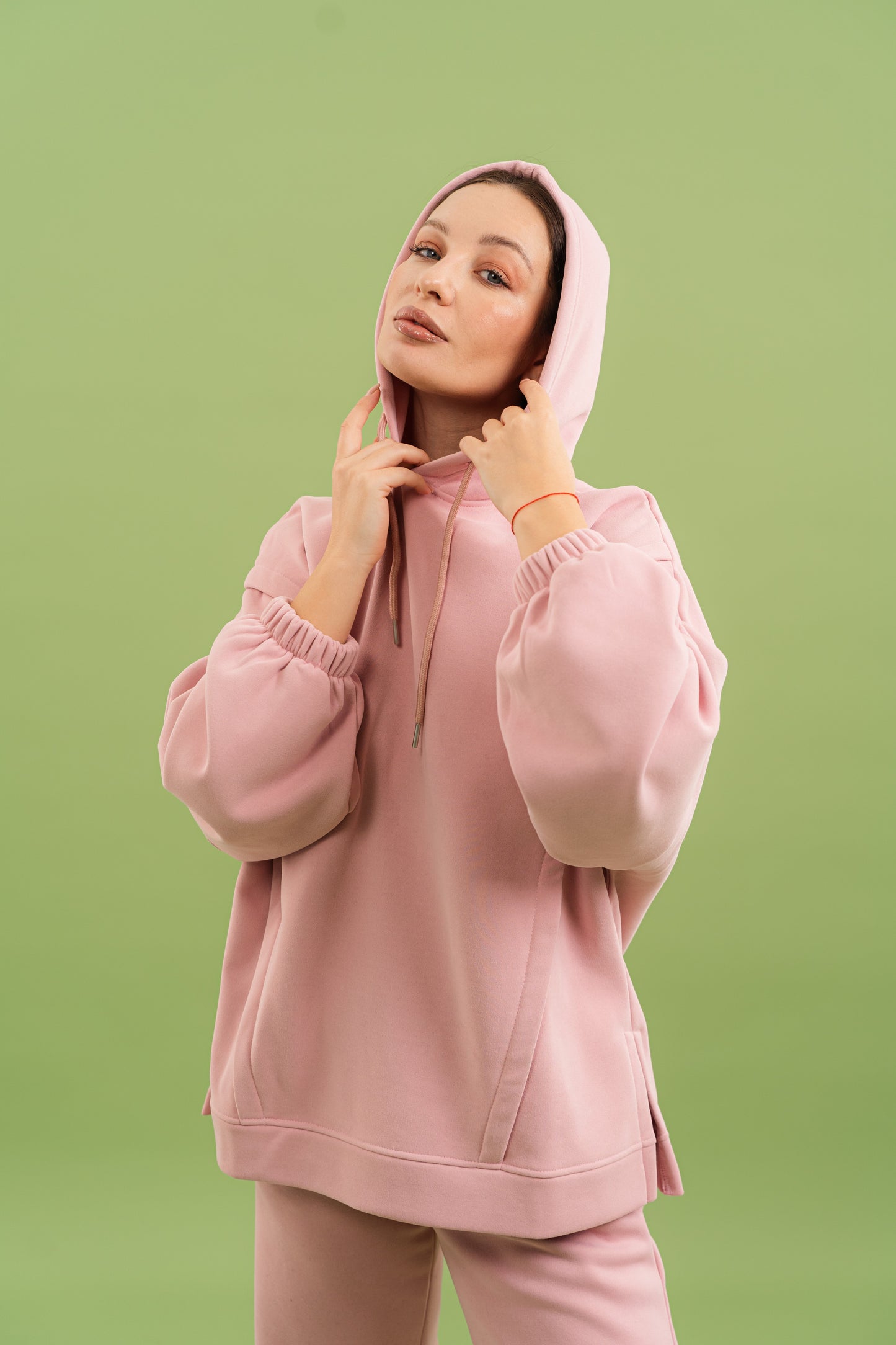 Comfy Hoodie In Fleece| Cashmere