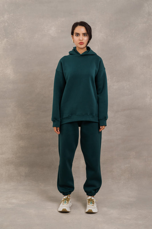 S-N-Fleece Basic Set In Teal