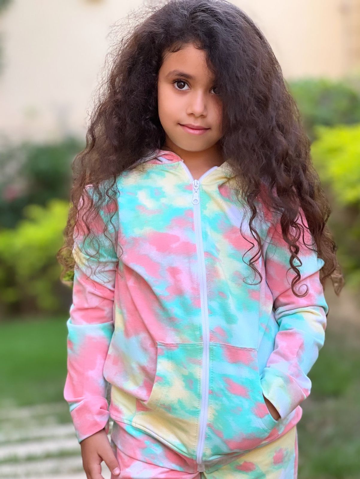 Tie Dye Sweater For Kids