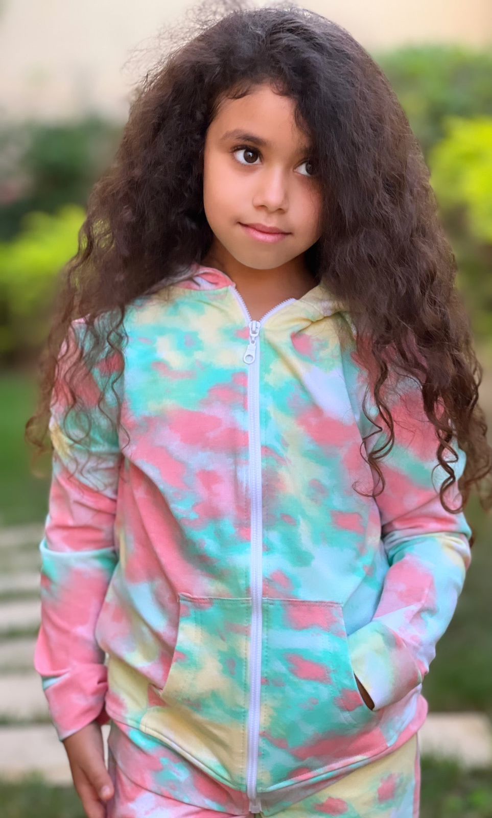 Tie Dye Sweater For Kids