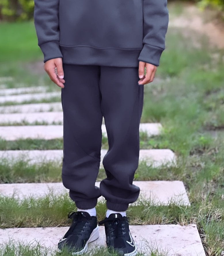 Kids Sweatpants In Fleece | Gray