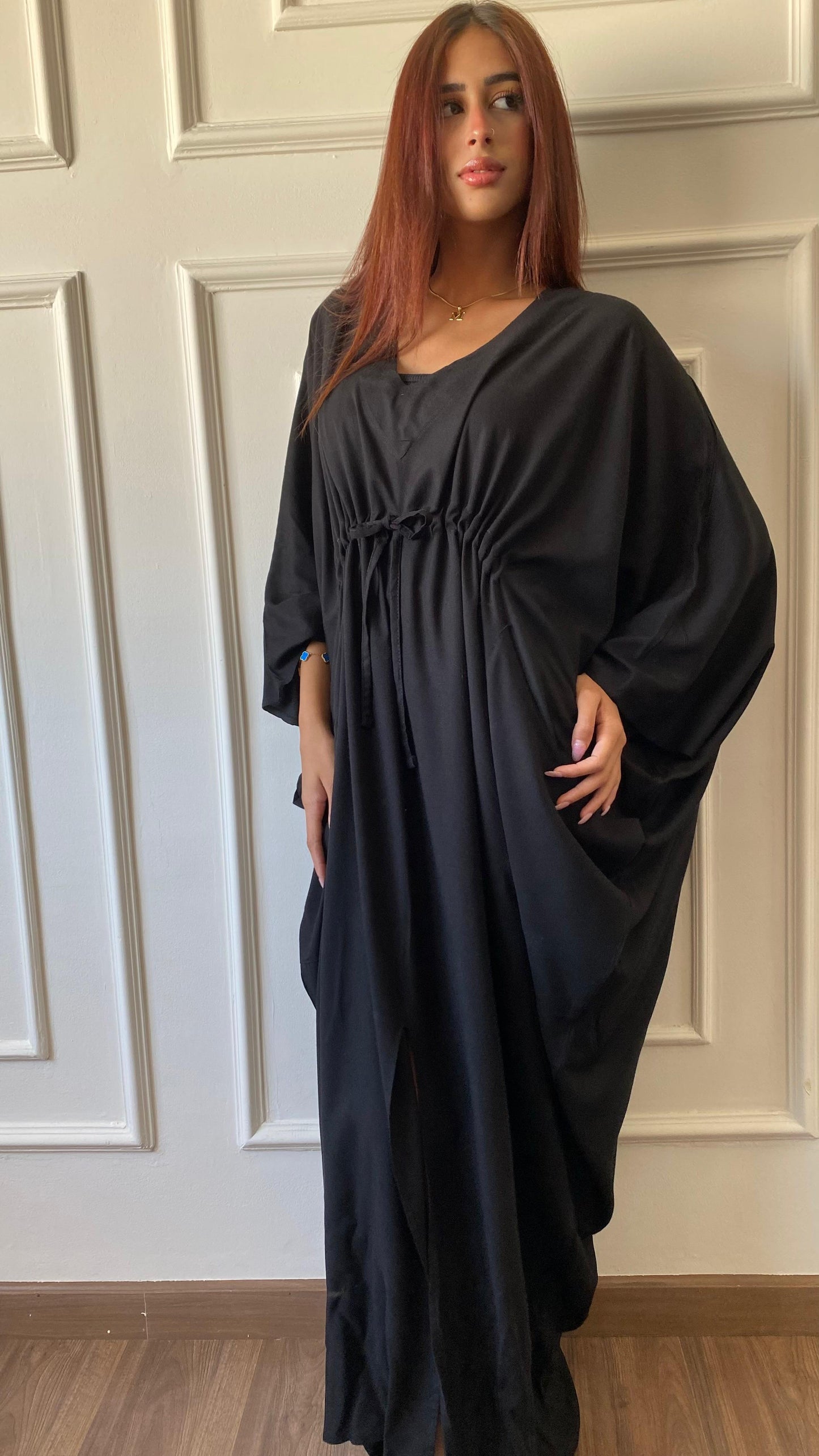 Beach Long Dress In Black