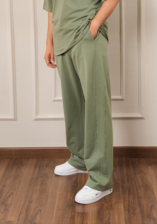 Oversized Men Pants I Olive