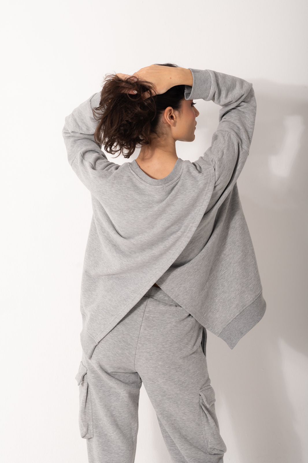 Comfy Sweatshirt In Heavy-Cotton | Gray