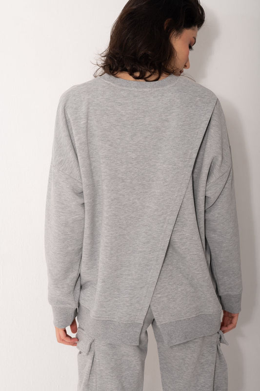 Comfy Sweatshirt In Heavy-Cotton | Gray