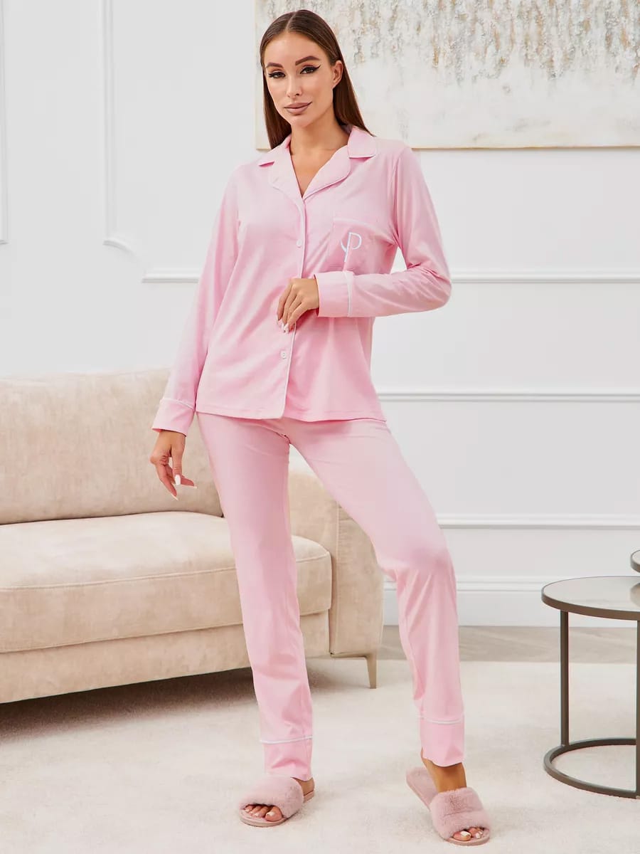 Classic Pajama In Pink