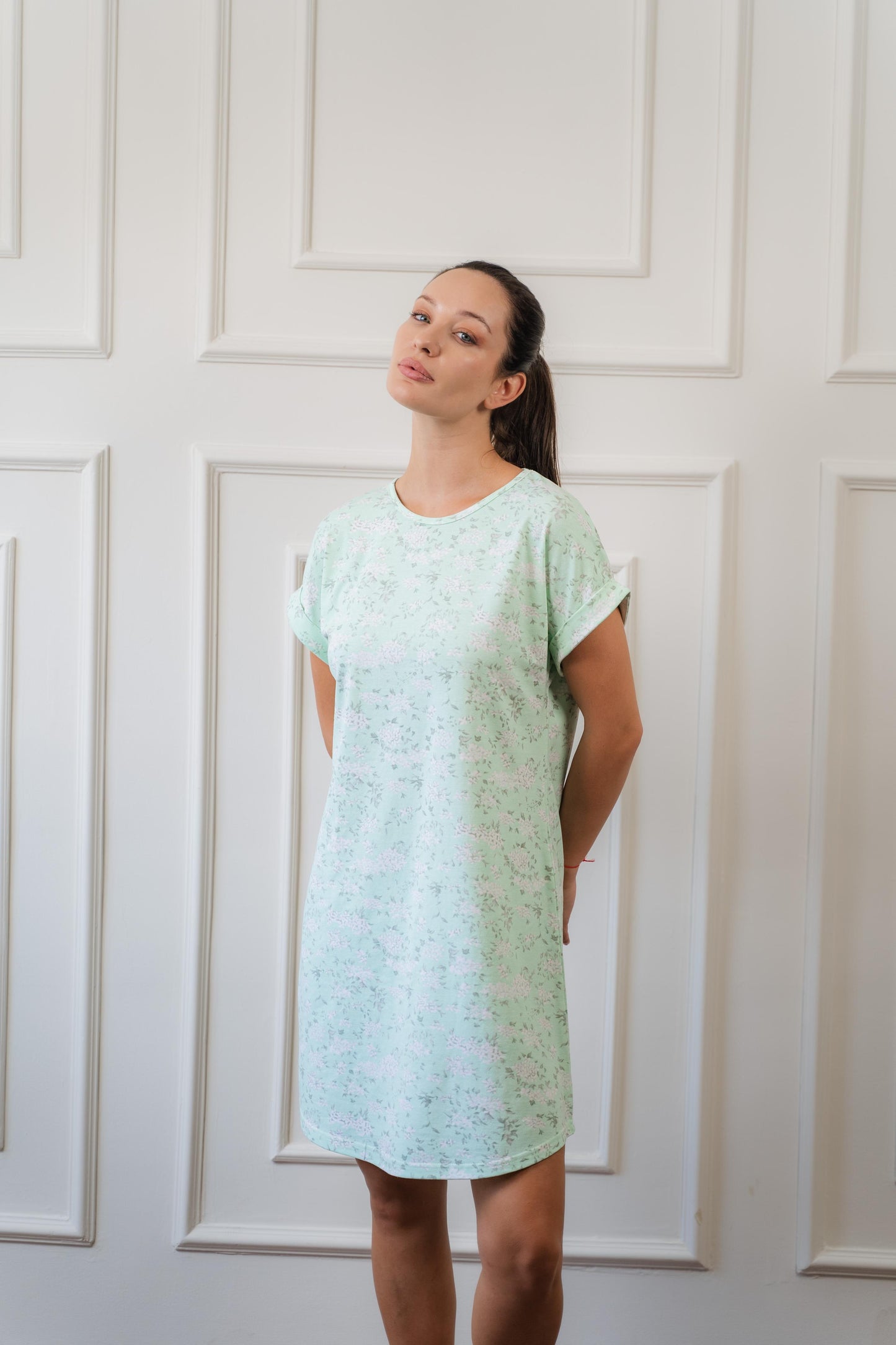 Summer Cash In Cotton | Mint Green