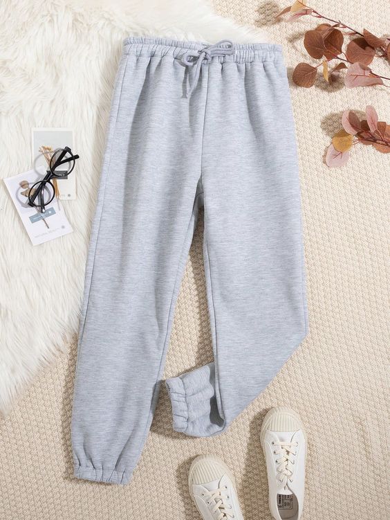 Kids Joggers In Gray